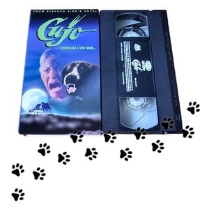 🌟2/$30 Sale!Mix & Match🌟 Stephen King's Cujo VHS
